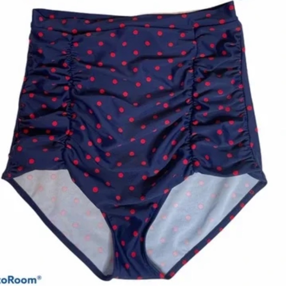 Highwaisted swim bikini bottoms, size XXL
